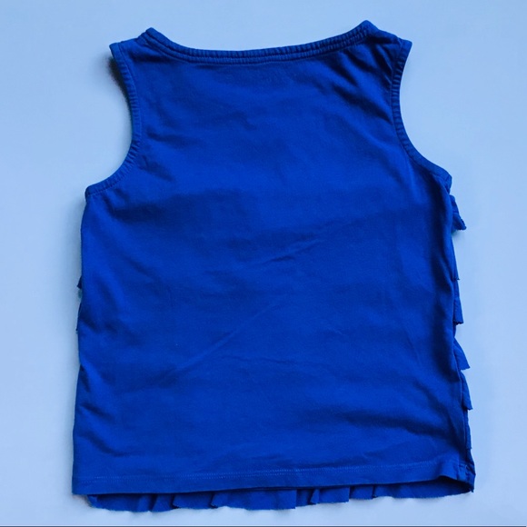 Mini Boden Ruffled Layered Tank Top Size 7 - 8 - Picture 3 of 5